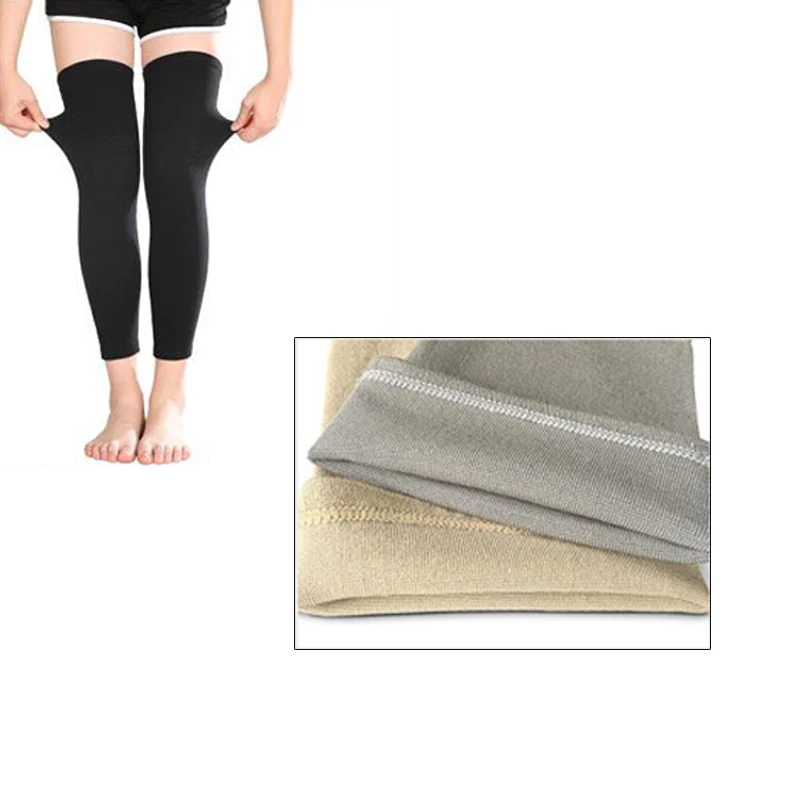 
Sales promotion extra thick windproof motorcycle winter warm wool knee pads pu kneeling cushion indoor yoga breathable knee pad 