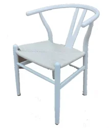 Hot Sale Home Restaurant Kitchen Furniture Hans Wegner Danish Solid Wood Y Dining Chair Wishbone Chair with fabric woven seat