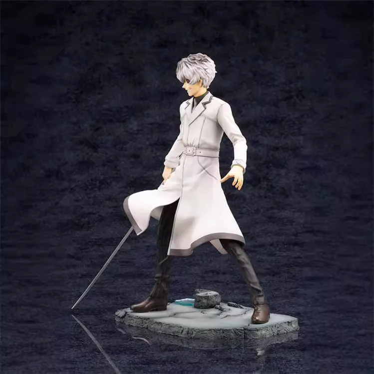 Animation Surrounding Jinmukan Sasaki Fei Shi White Standing Posture Scene Model Ornaments Boxed Hand-held