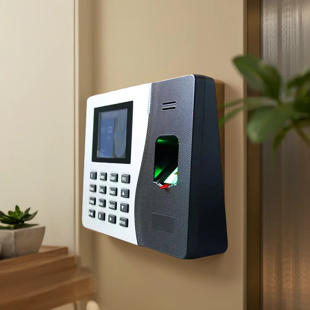 Employee Biometric Face Recognition Time Clock in and out Machine for Accurate Employee Time Attendance Recording
