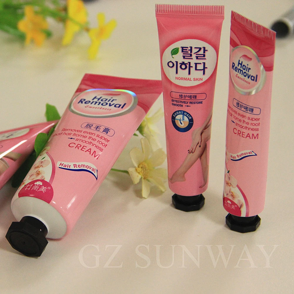 Plastic PE Packaging Soft Tubes Lotion Cream Container