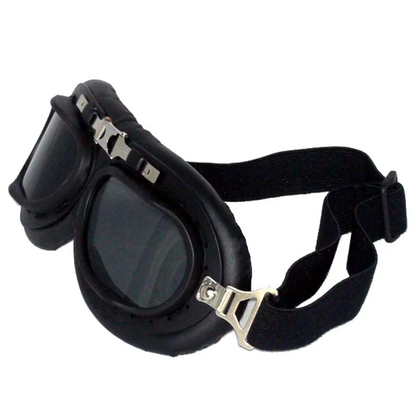 Racepro Motorcycle Riding Glasses Global Vision Eliminator Padded Motorcycle Goggles Clear Smoke Yellow Lens