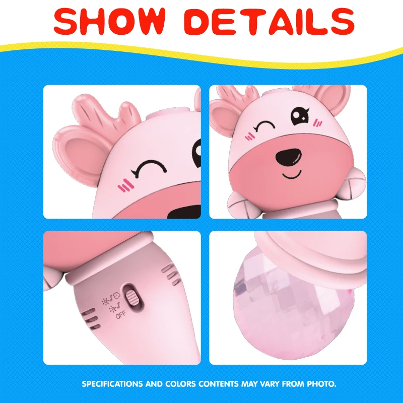 Outdoor summer electric music Light bubble gun toy kids Automatic Blower bubble machine Bubble wand Maker Toys for children