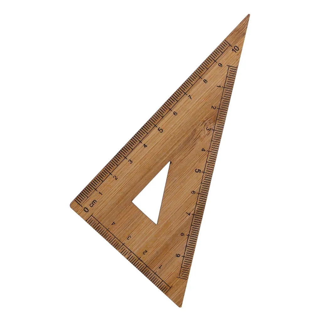 Реклама экологически чистых деревянных канцелярских товаров Бамбуковая треугольная