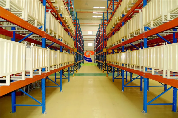 Yongwang Adjustable Flexible Steel Shelf Shelving Pallet Racking Roll Forming Machine Heavy Duty Pallet Racking Beam Rack