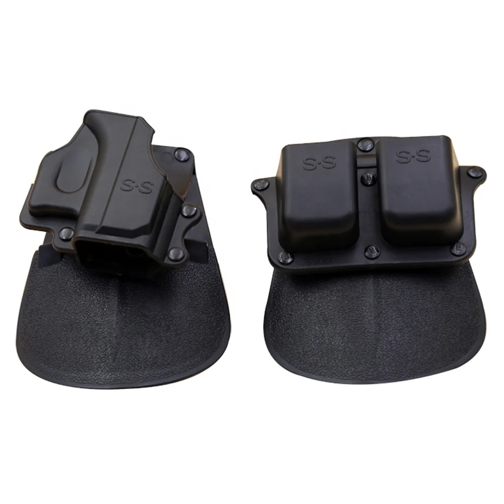 Belt Gun Holster with mag holster for SS with 6900 double mag