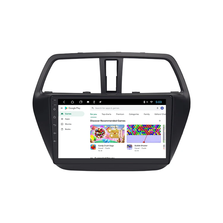 9 inch Navigator For Suzuki Scross 2014-2017 Radio Video MP5 WIFI GPS Android System Full Touch Screen IPS