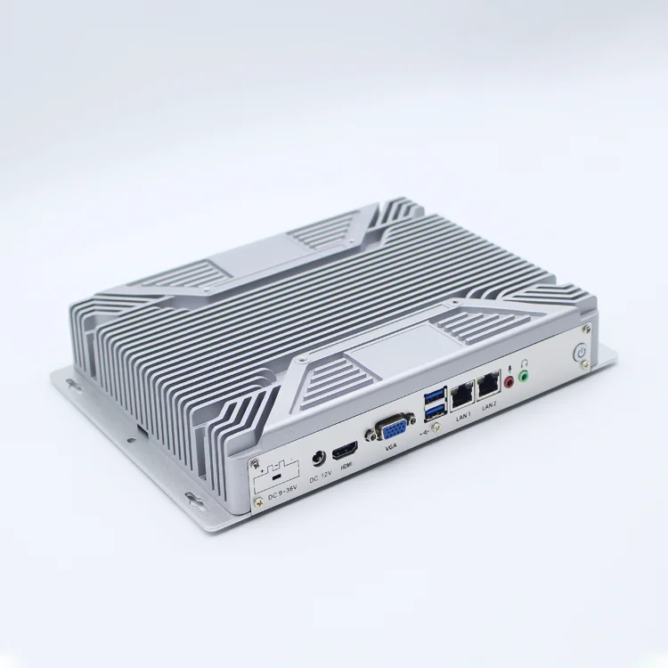 High quality Intel J6412 I3 I5 I7 6*COM 8*USB intel core i7 CPU n100 computer thin client Industrial fanless gaming mini pcs pc