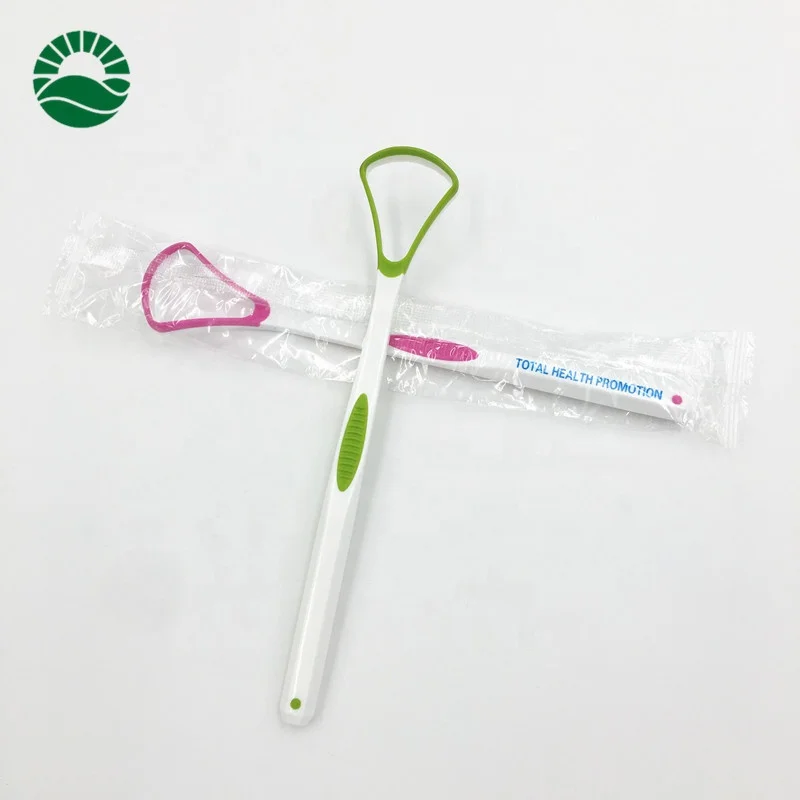 Hot selling plastic tongue cleaner for adult