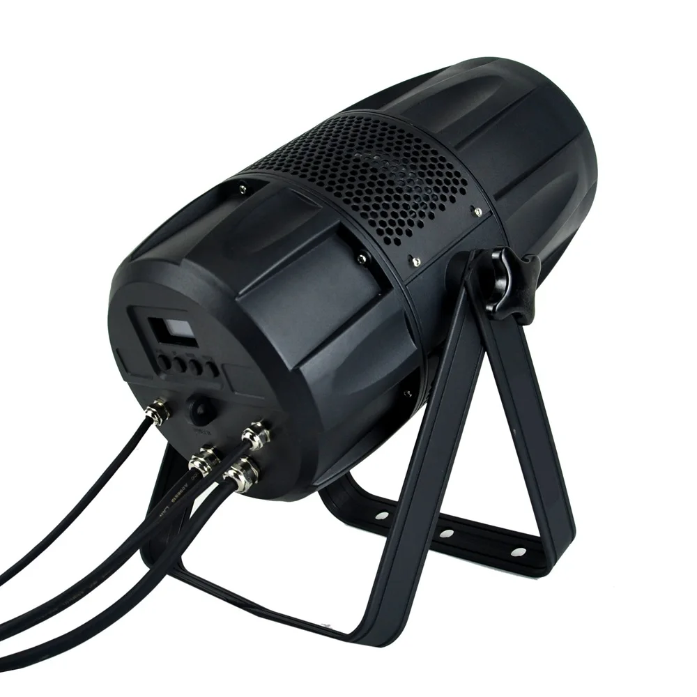 Audio Video Stage Lighting IP65 Outdoor Aluminum Waterproof 300w Warm White 3200K  Dmx Zoom Cob Led Par Light Theater Spotlight