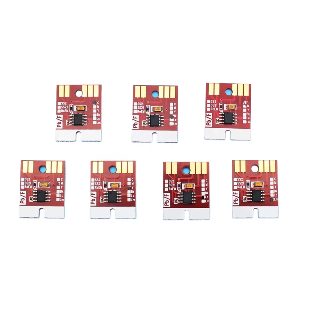 Перманентные чипы для Mimaki LH100 spc 0597 UJF3042 UJF6042 A3FX четкие одноразовые
