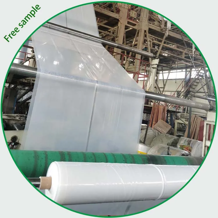 Transparent Greenhouse Film Uv Resistant Film 200 Micron Greenhouse Plastic For Agriculture