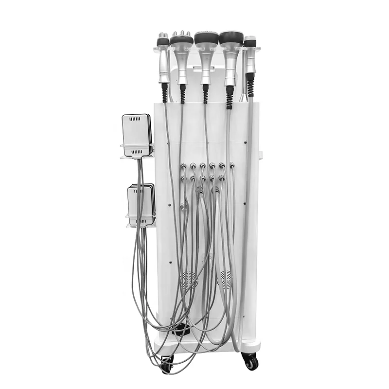 Factory Price 6 in 1 5D RF 80k Cavitation Slimming Machine Liposuction Body Slimming Shaping Machine Vacuum Cavitation System