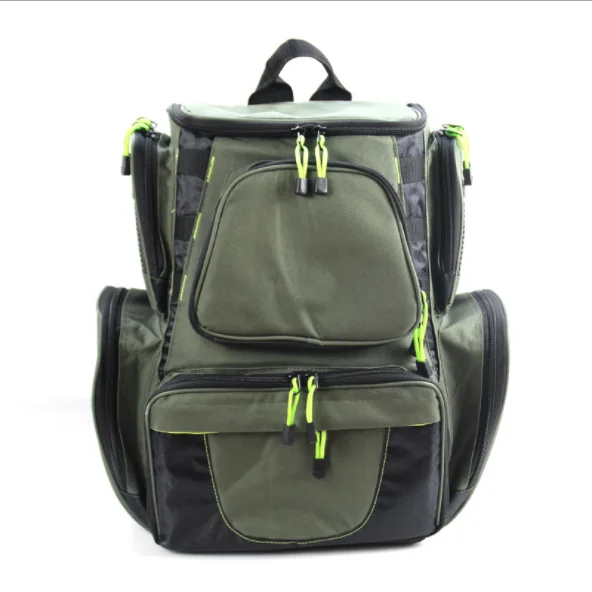 
Large capacity waterproof multi-function shoulder fishing tackle backpack bags 