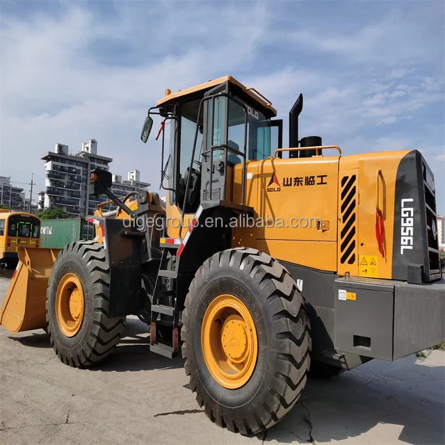 Used Lingong Wheel Loader 956 Loader for Shanghai Sale Equipment Sell Used Construction Machinery