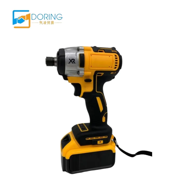 Factory Wholesale Electric Wheel Car jack Wrench With Brushless Motor 20V Impact electric Wrench for car tire