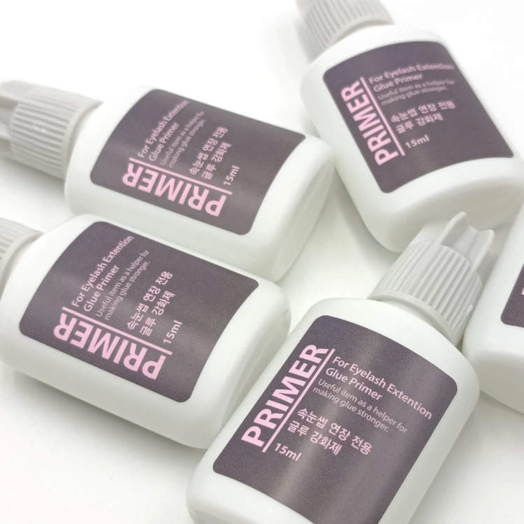clear eyelash extension glue primer Sky Primer for lash extension adhesive more powerful