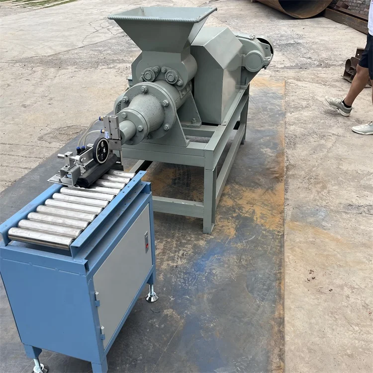 New design Screw Coconut Shell Charcoal briquette extruder machine