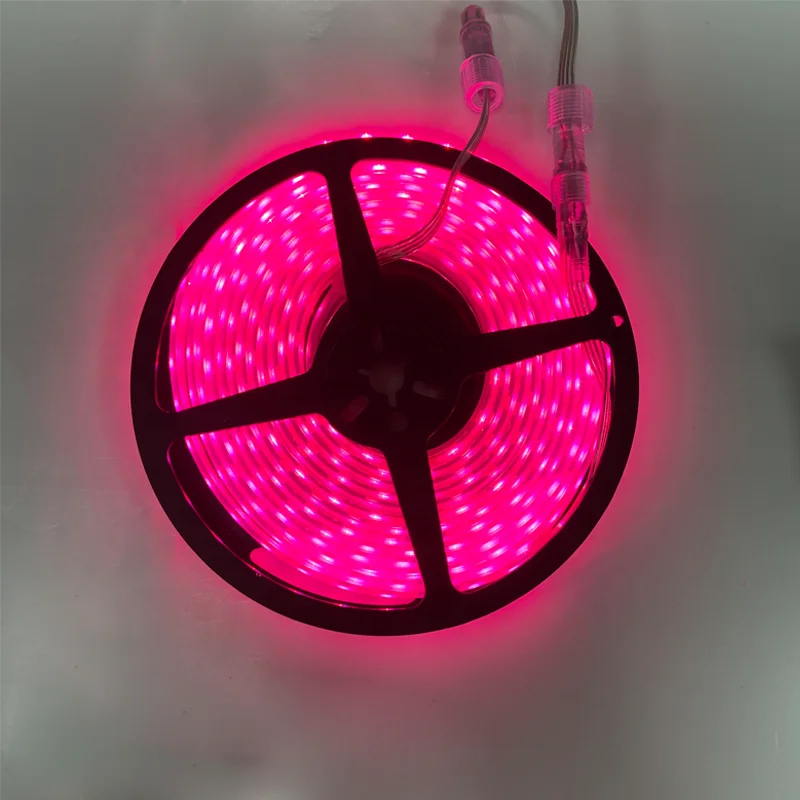 Smartphone Control WEIKEN IP67 RGB RGBW LED Strip Light 12V 24V 5M