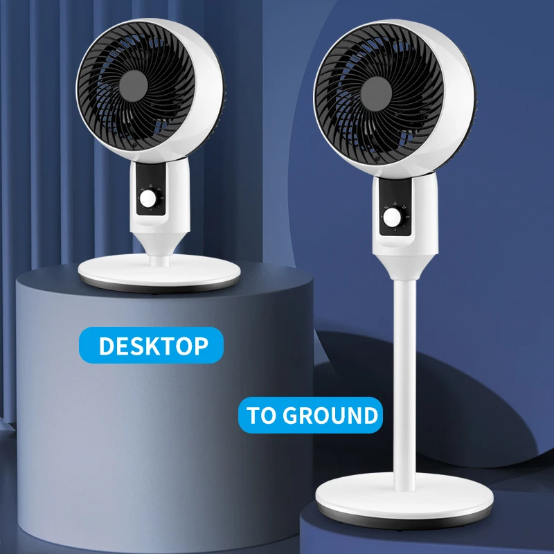 Folding Pedestal Fan Standing Cooling Fans with Fan Stand