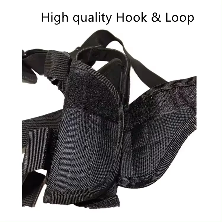Nylon Mission Black Right Hand Drop Leg Holster Adjustable Hunting Hiking Tactical Thigh Durable  Holster