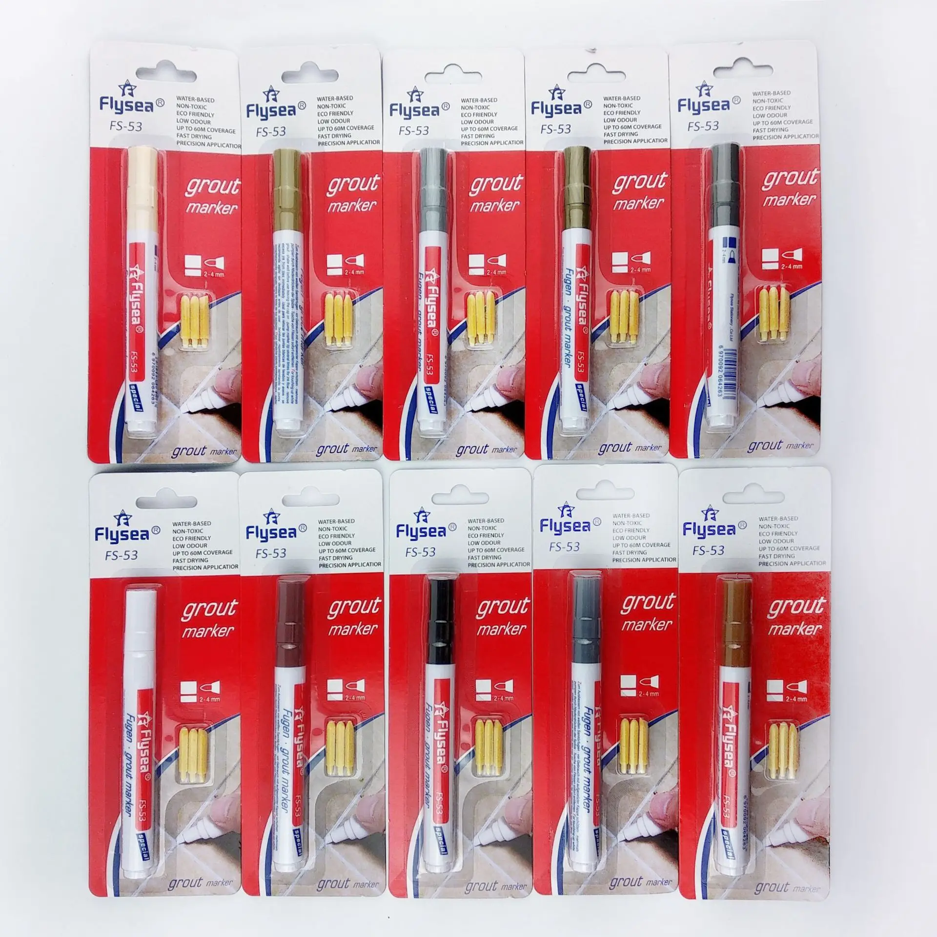 waterproof grout aide marker pen white repair tile grout line pen paint markers