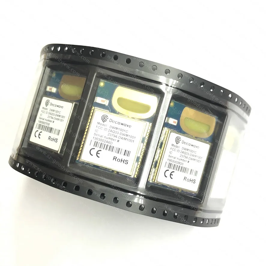  Оригинальный новый модуль трансивера DWM1001C 802.15.4 UWB 2 4 ГГц 6 5 встроенный поверхностное крепление
