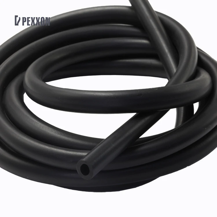 Factory Supply Industrial Hollow Extruded Flexible black vacuum rubber cover hose high temperature pressure rubber hose