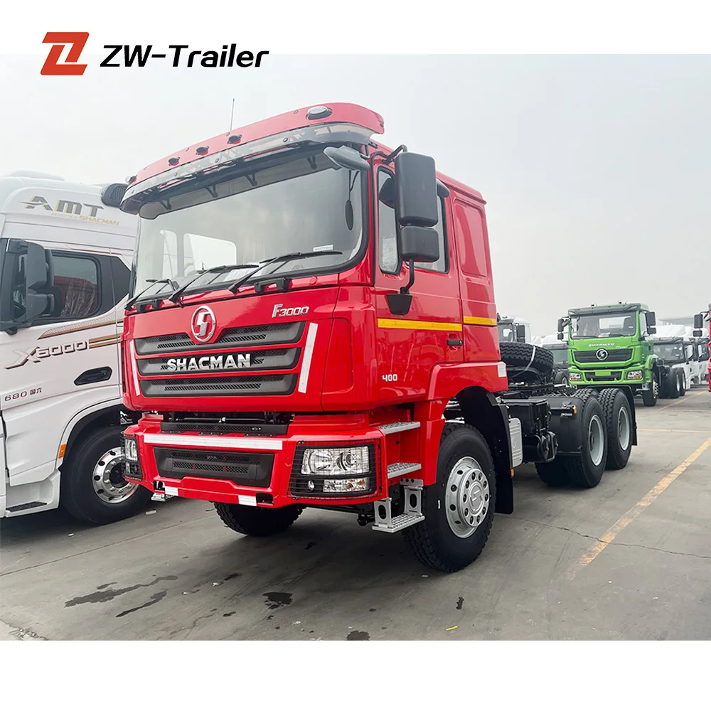 China shacman X3000  F3000 X6000 tractor truck 380 430HP Used CNG LNG Diesel Lhd 4x2 6x4 Tractor Truck