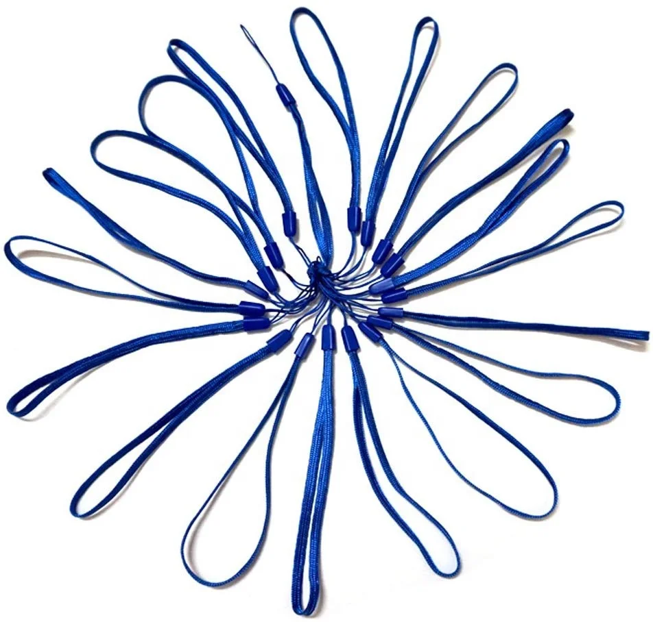 Bundle 7 Inch Durable Nylon Hand Wrist Strap Lanyard Strings for USB Flash Drives Pedometer,Cellphone, Camera and Keys