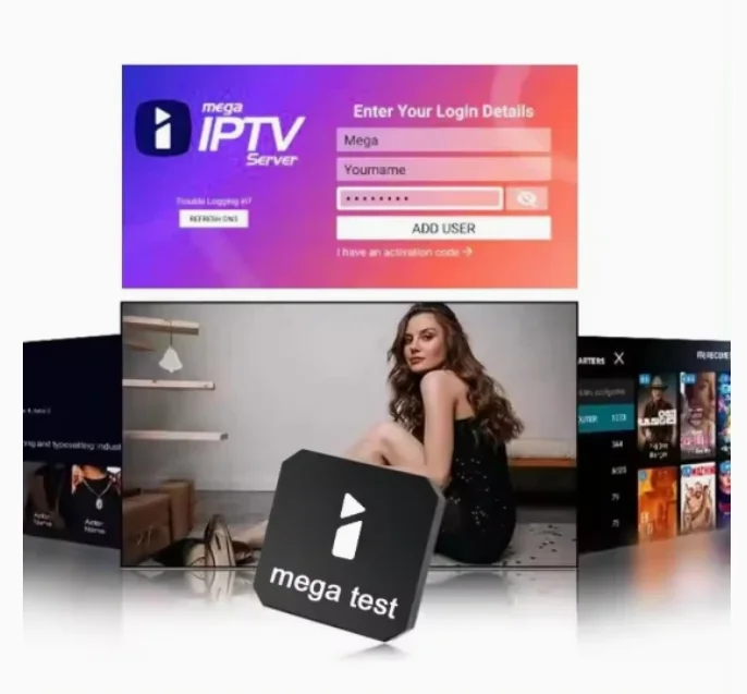 2024 Best IPTV Subscription 12 Months UK Germany Australia Netherlands Hot Sell Android TV Box M3u with Test