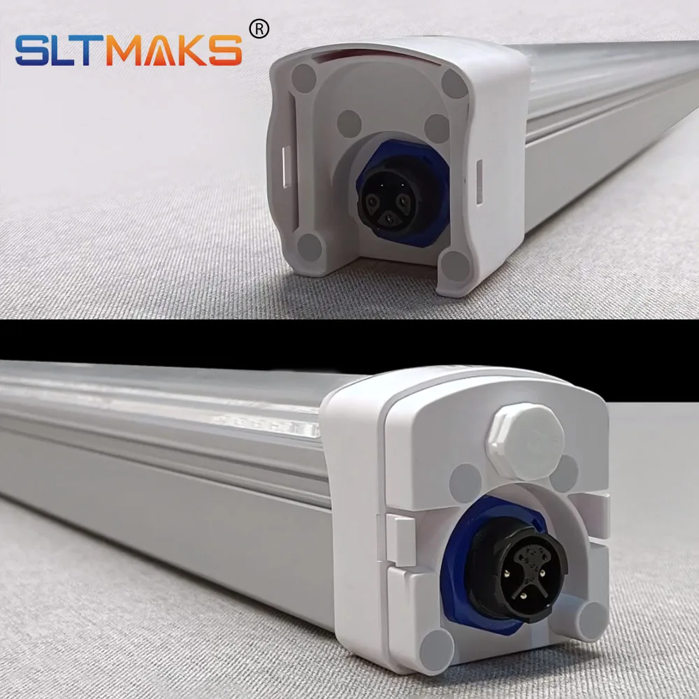 SLTMAKS New Undercanopy Light 120W Samsung Dimmable 4FT IP65 Daisy Chained LED Under Canopy Grow Light for Plant Inter Lighting