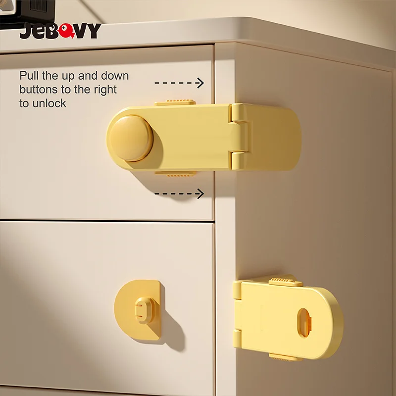 New Trend Multi Purpose Angle Refrigerator Lock Cabinet Door Infant Protection Baby Drawer Lock
