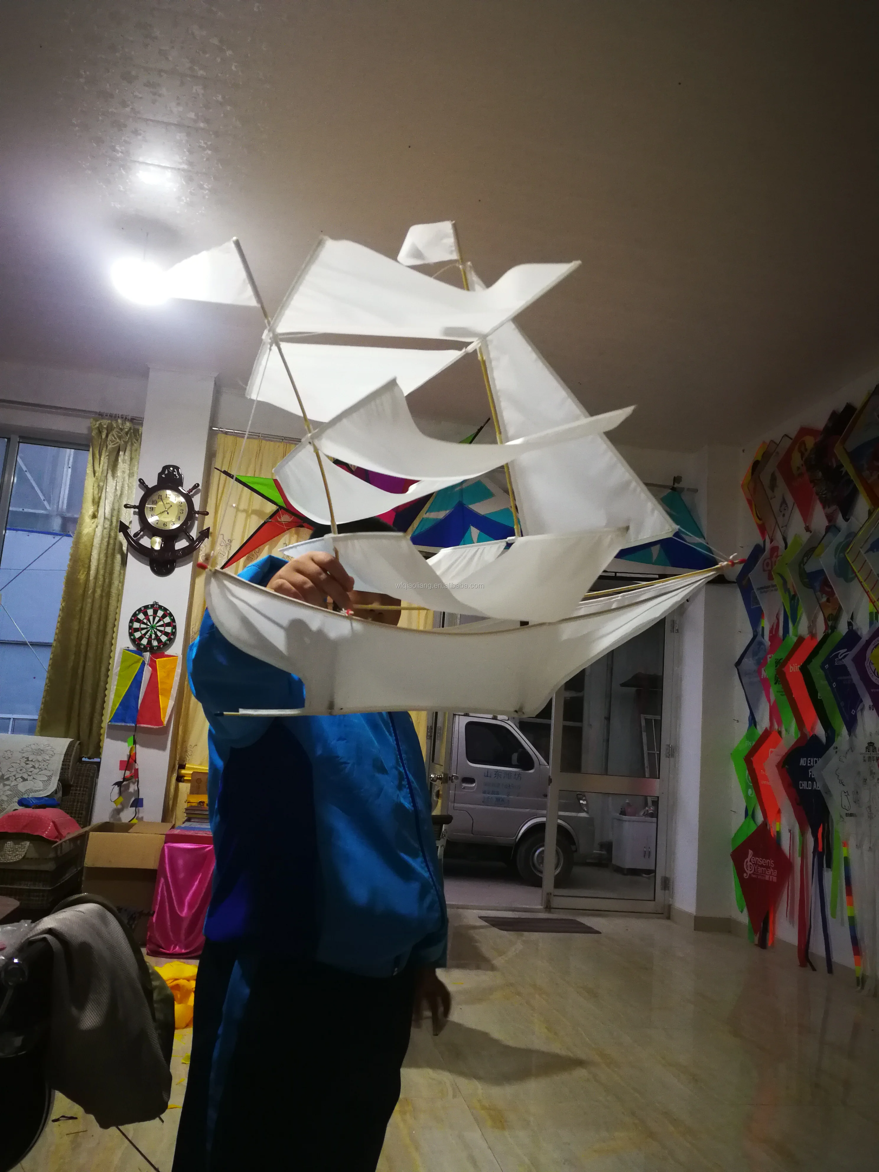 boat kite   Colorful sailing kite 3D  three-dimensional kite