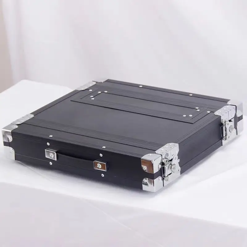 Professional 16U Aviation Box Cabinet Audio Amplifier Cabinet Mixing Console 12U Shockproof Storage OEM Customizable Case