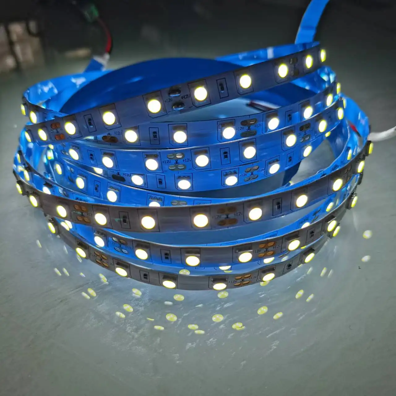 Flexible tape driver with strip light DC12V 5050 60leds/m bright flexible high tape led 5M LED Strip Light