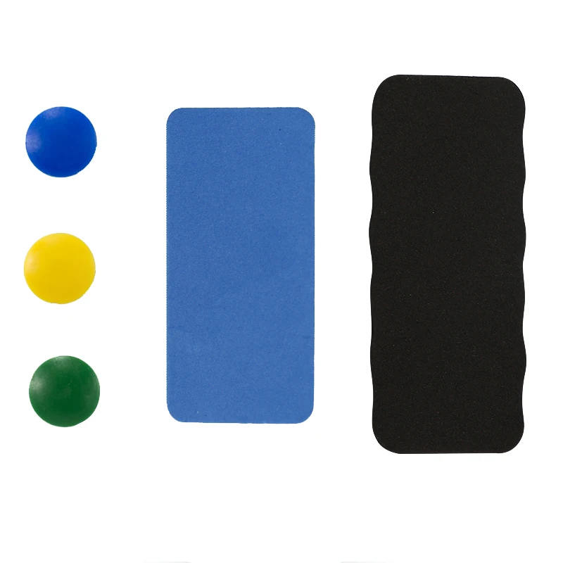 Innovative customized dry erase white board eraser removable magnetic blackboard eraser for office