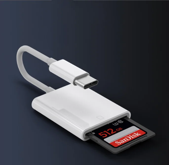 
type-c to camera card mobile phone OTG card reader tf memory card high speed adapter cable 