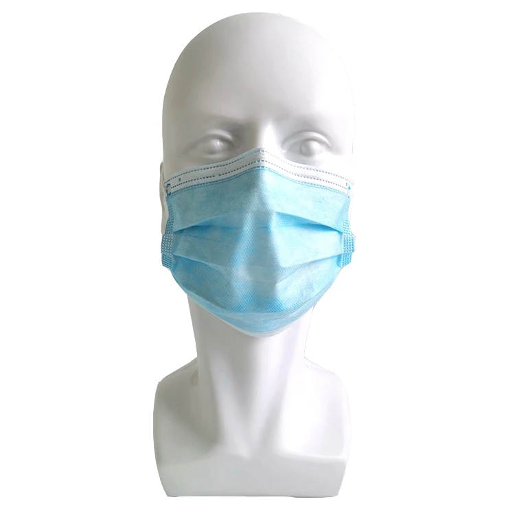 Hospital Antibacterial White And Blue Packaging Can Be Customized For Medical Masks