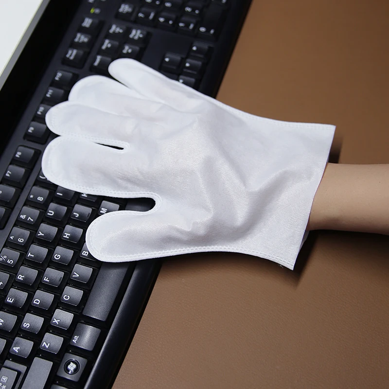 disposable nonwoven glove pet cleaning glove nonwoven washing glove wipes