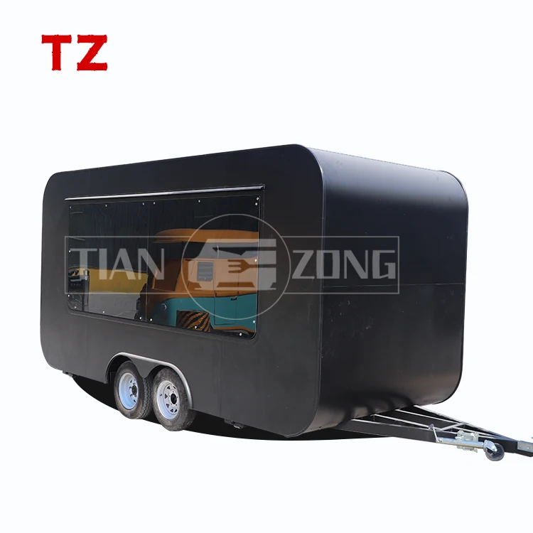 TIANZONG T63 Street Fully Equipped Coffee Truck mobile Food Truck for cooking Trailer Street Food Cart