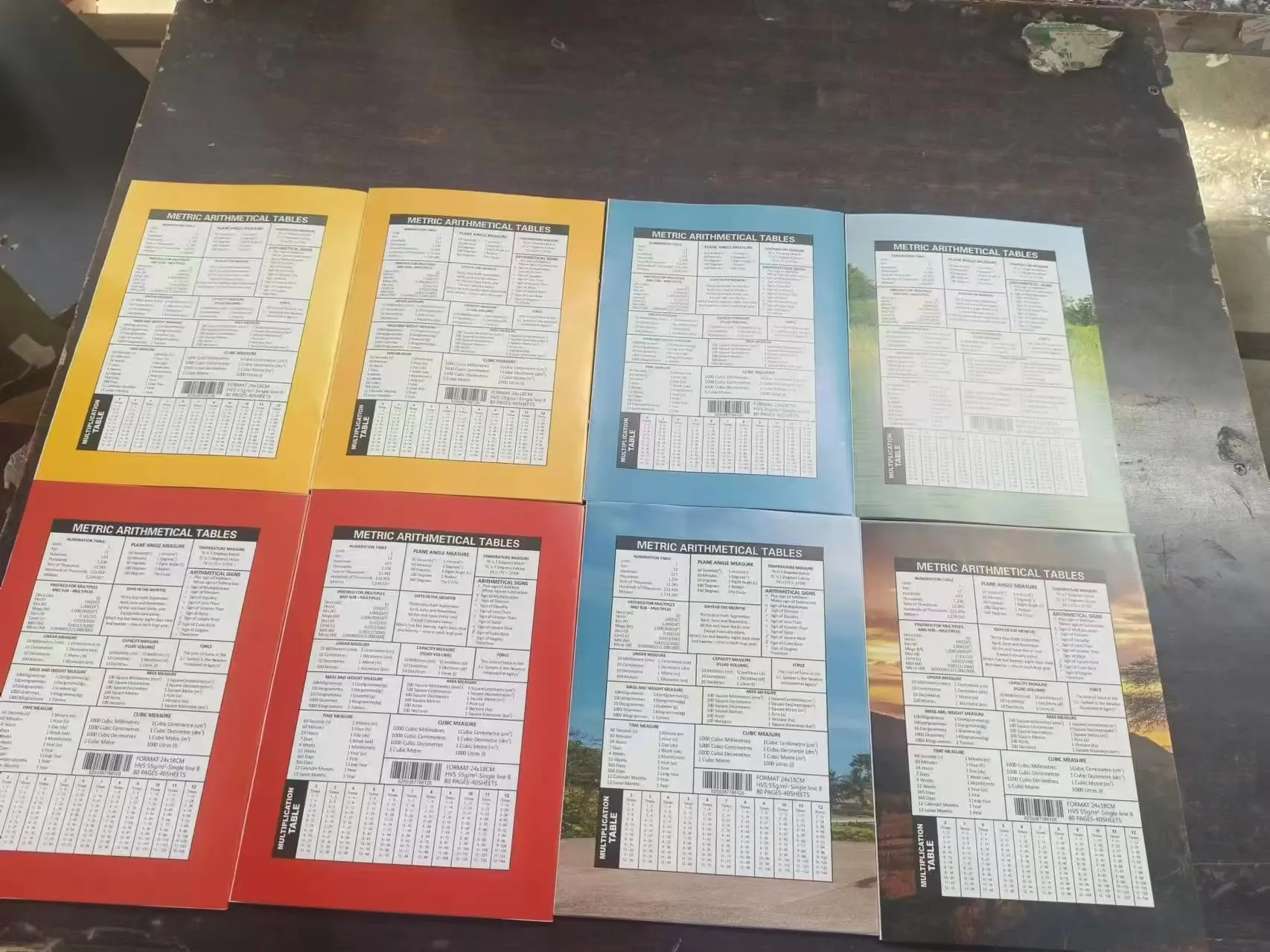 Wholesale 18*24cm Custom Design 80-Page Ghana School Note1 Exercise Book for Students High Quality Hardcover Planner Paper Cover