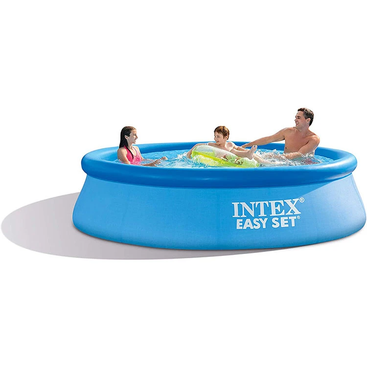 Intex 28106 8FT X 26IN EASY SET POOL Inflatable Above Ground Pool Family Swimming Pool