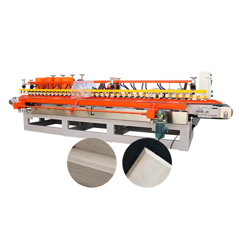 12 heads paving tiles edge profile polishing machine price electric marble tile floor polishing machine no swinging