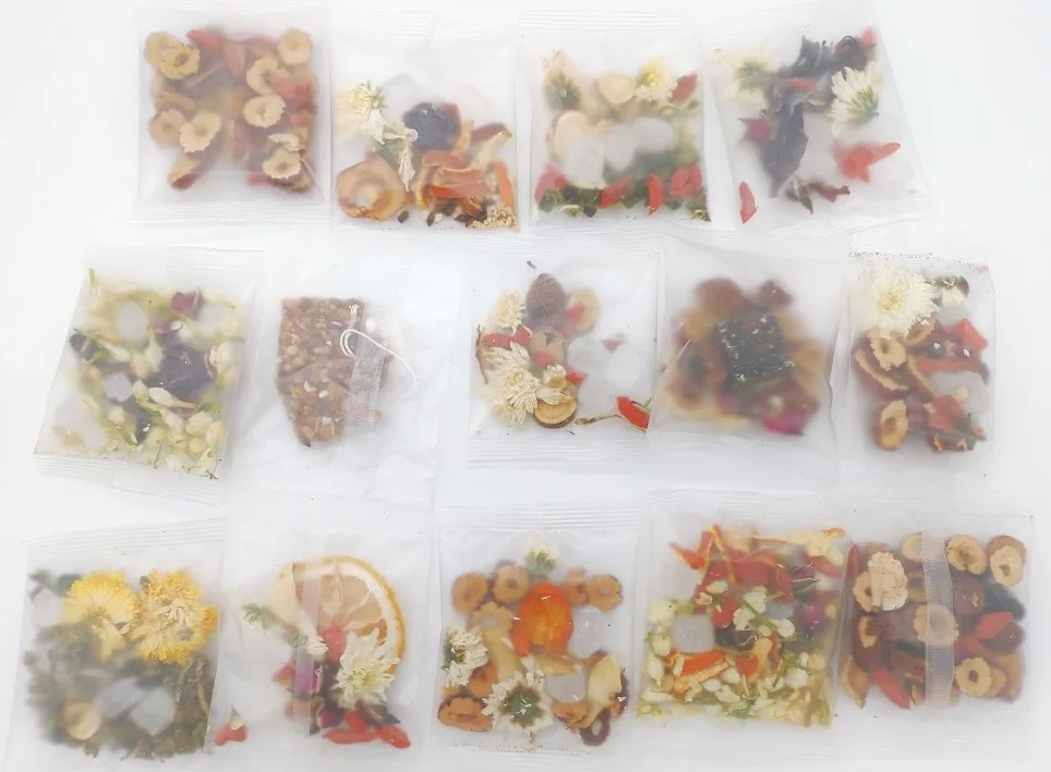 Bamboo leaf Chrysanthemum honeysuckle herbal lung detox tea