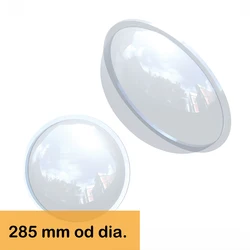 Прозрачный сменный локоть для трубы из поликарбоната