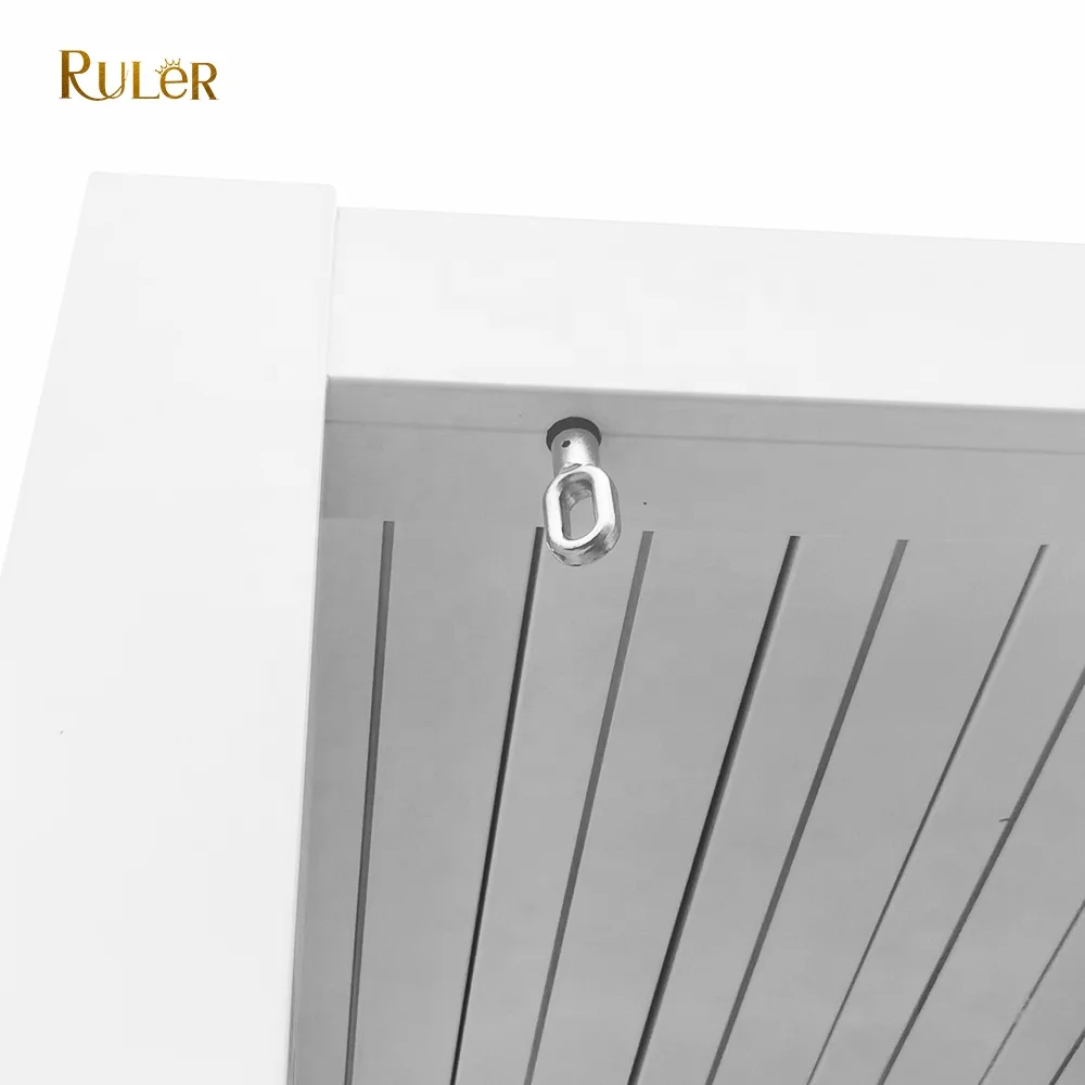 Install Easily Aluminum louvered roof pergola Outdoor Garden Gazebo Motorized Bioclimatic Pergola with LED light