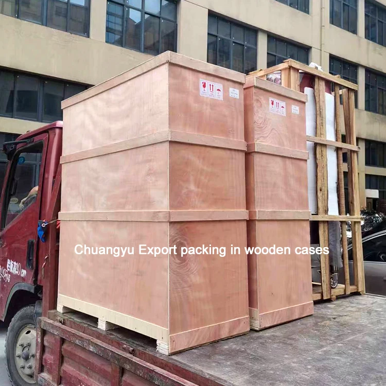Chuangyu high capacity popular design 3/6/9 rods gas commercial chicken rotisserie with CE certification