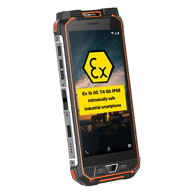 5.7Inch Big display Atex phone 4gb+64gb Android Mobile Phones Explosion Proof Zone 2/zone 1 Intrinsically safe smartphone