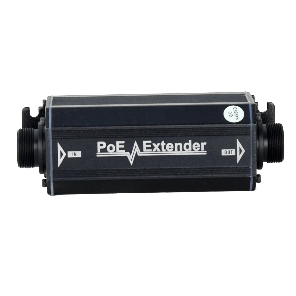 Водонепроницаемый гигабитный удлинитель POE точка-точка до 200 метров алюминиевый корпус PoE ретранслятор